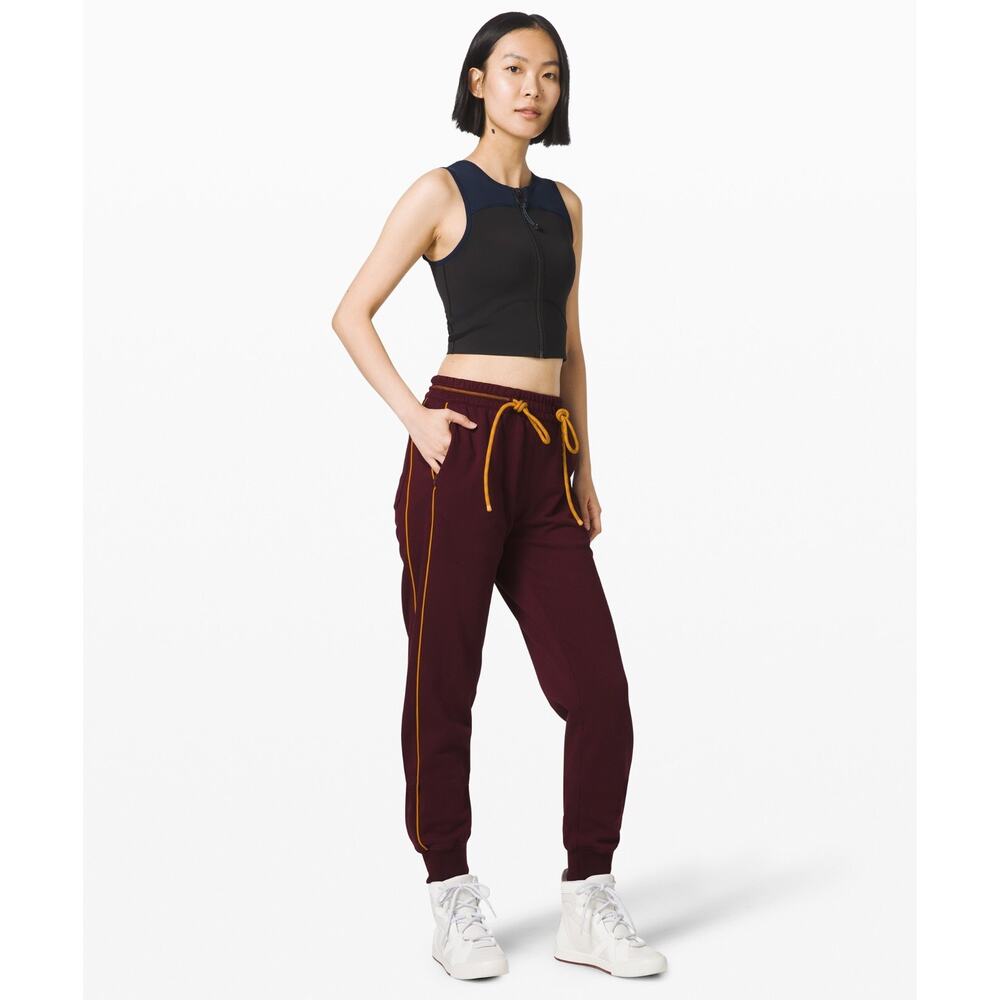 Lululemon x Roksanda Women Size 6 Face Forward Jogger Garnet Red NWT $198